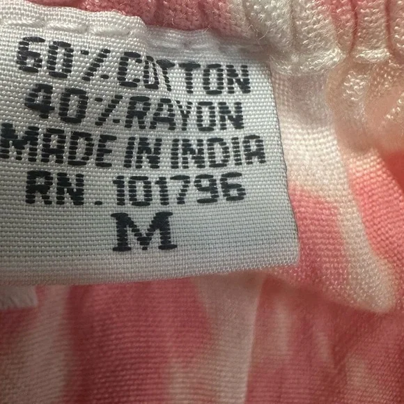 Raya Sun Tie Dye Beachy BOHO Tank Pink and Gray Sleeveless Mini Sundress - Picture 7 of 16